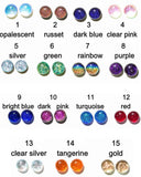 Accent Dot Bracelets in 16 color choices