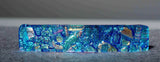 Large Dichroic Glass Barrette in 17 Mosaic Colors